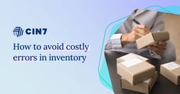 Avoiding errors in inventory debit and credit entries