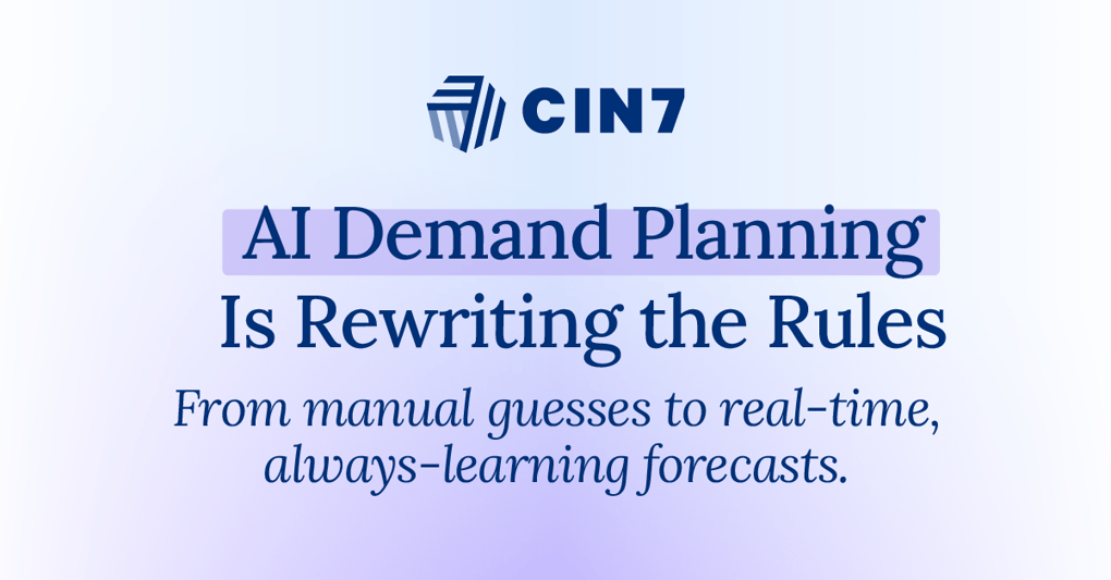 How AI Demand Planning is Rewriting the Rules | Cin7