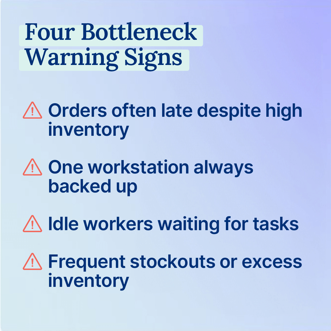Bottleneck in Production | Fix Delays with Cin7
